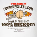 40 Lbs. Bags Premium Hickory Grill Smoker Wood Pellets, (4-Pack)