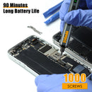 1Set 70 in 1 3.7V Mini Electric Screwdriver Kit Rechargeable Magnetic Repair Tool Kit with 5 Torque Settings 64 S2 Precision Bits 4 LED Lights for Phone Camera Laptop Watch Repair