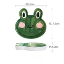 Cute Cartoon Underglaze Color Animal Ceramic Breakfast Plate Children'S Rice Plate Fruit Cake Dessert Dish Dinner Plates