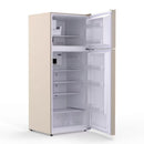 18-Cu Ft Counter-Depth 29.5-In Wide Top-Freezer Refrigerator with Ice Maker ( Cream )