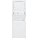 Electric Stacked Laundry Center with 2.3-Cu Ft Top Load Washer and 4.4-Cu Ft Dryer ( White )