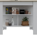 TUHOME Cala Kitchen Island Engineered Wood Kitchen Islands in Multi-Color