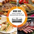 Commercial Panini Grill 3600W Electric Sandwich Panini Maker with Temp Control and 19"X9" for Hamburger Steak Bacon