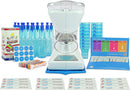SNOWIE - Little Snowie Max Snow Cone Machine - Premium Shaved Ice Maker, with Powder Sticks Syrup Mix, Entrepreneur Kit