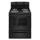 30-In 4 Burners 4.8-Cu Ft Freestanding Electric Range ( White )