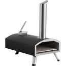 VEVOR 12 Outdoor Pizza Oven Portable Wood Pellet Pizza Oven Iron Spray Camping