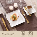 Flora 18-Piece Porcelain Dinnerware Set (Service for 6)