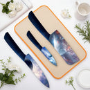 Ceramic Kitchen Knife Set Chef'S Knife Slicing Knife Ceramic Blades